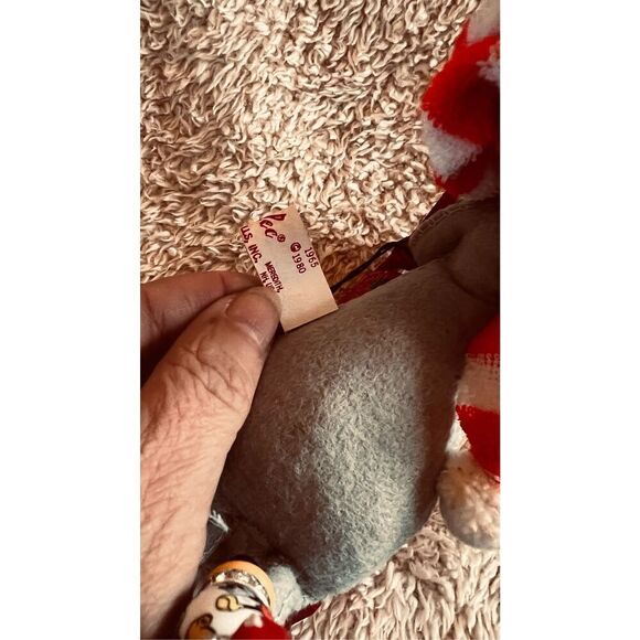 Annalee Doll Christmas Mouse Sledding 1965 - Picture 7 of 9